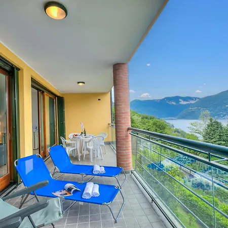 Va Pensiero Sul Stunning View - Happy Appartement Tronzano Lago Maggiore